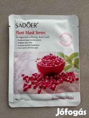 Gránátalmás bőrpuhító arcmaszk