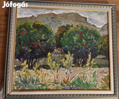 Gránátalmás völgy 50x40 festmény