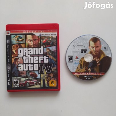 Grand Theft Auto IV GTA 4 Playstation 3 PS3