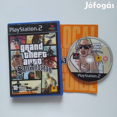 Grand Theft Auto: San Andreas GTA PS2 Playstation 2