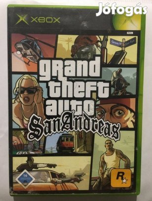 Grand Theft Auto - San Andreas Gyári Xbox Classic, Xbox 360 Játék