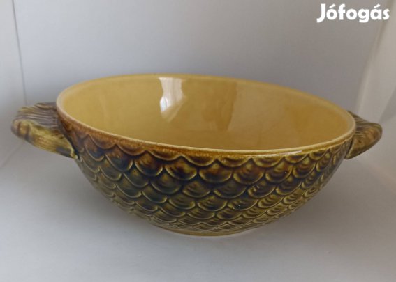 Gránit porcelán,kerámia halászlés mély halas tányér!