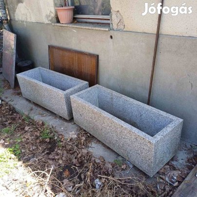 Gránit virágtartók