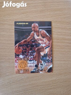 Grant Hill Fleer 1995-96 Rookie Sensation #211 kosaras kártya