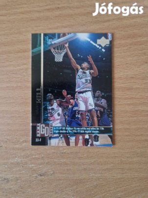 Grant Hill Upper Deck 1997-98 #34 kosaras kártya