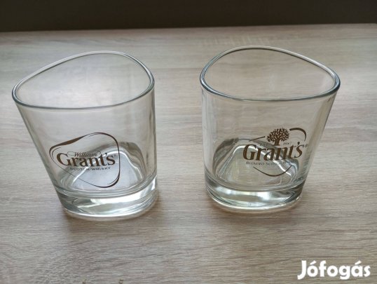 Grant's Whiskey-s pohár - 2 db!