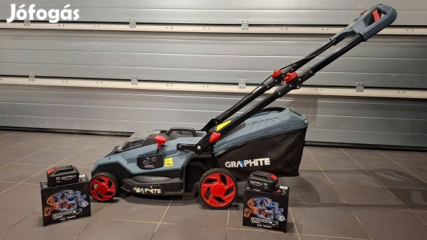 Graphite Akkus fűnyírógép, 400mm, Energy+ 2x18V Akkuval