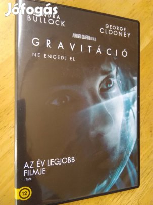 Gravitáció újszerű dvd Sandra Bullock - George Clooney 