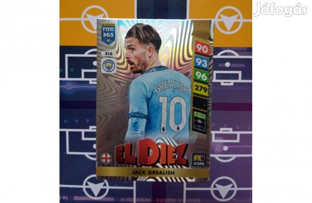 Grealish (Manchester City) Fifa 365 2025 El Diez kártya