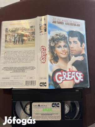 Grease zenés vhs 