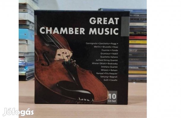 Great Chamber Music, 10 darabos bontatlan CD csomag, új