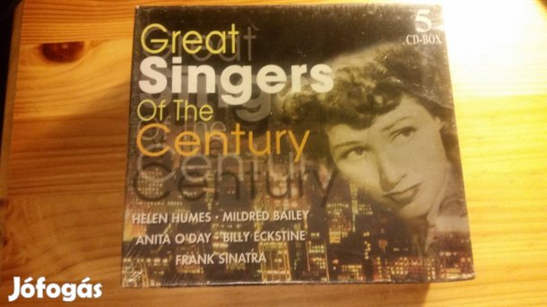 Great Singers Of The Century -Az évszázad nagyszerű énekesei -5 CD -új