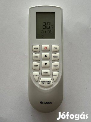 Gree Yan1F1 klíma távirányító