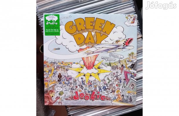 Green Day - Dookie Bakelit Lemez LP Bontatlan