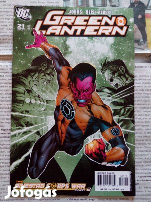 Green Lantern (2005 4th Series DC) képregény 21C. szám eladó!