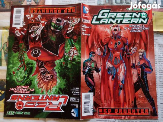 Green Lantern (2011 5th Series DC) képregény 28B szám eladó!