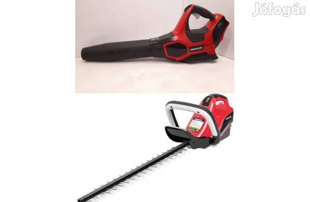 Greencut L i- akkus sövényvágó + levélfúvó, akku és töltő nélkül, új