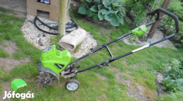 Greenworks 40V Li-ion akkumulátoros kapálógép, akku és töltő nélkül