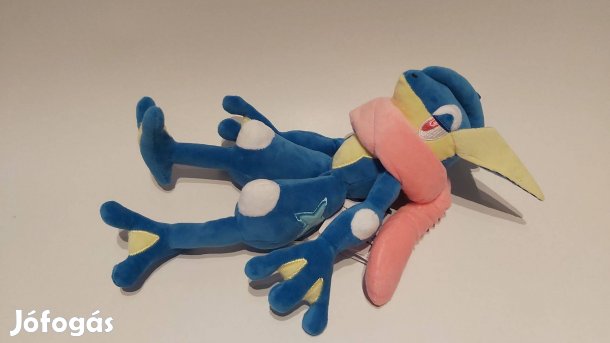 Greninja Pokemon plüss 35 cm Új számlával készleten