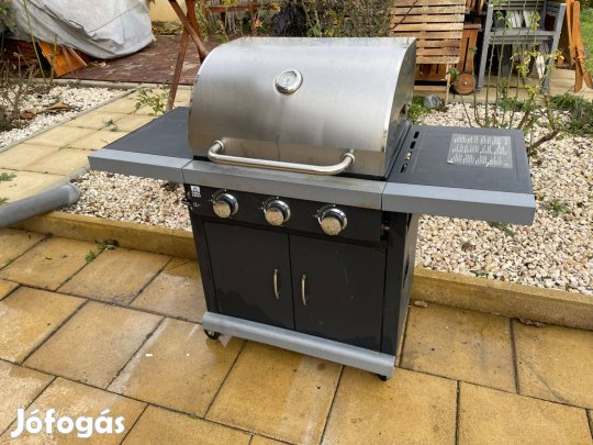 Grill Chef 3 x 3,5 kw Inox Pb Gázgrill