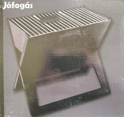 Grill Kemping Grill Összehajtható 45X30X29 CM Nagy Sütőfelület Könnyű