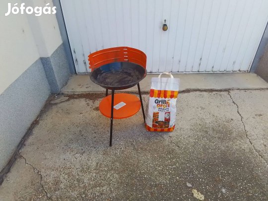 Grill sütő faszénnel