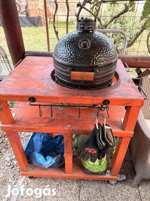 Grilldepot 40 cm Kamado asztallal eladó
