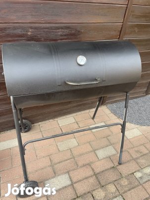 Grillsütő - hordó alakú