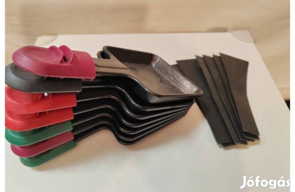 Grillsütőhöz, Raclette serpenyő és lapát