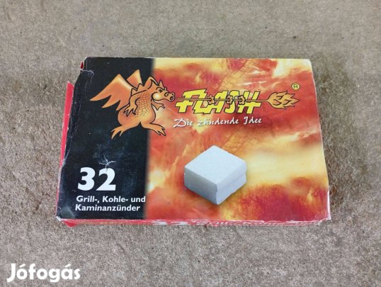 Grillszén gyújtó kocka