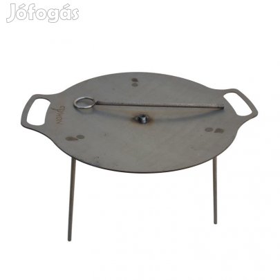 Grilltárcsa kombi sütőtárcsa 40 cm függesztékkel