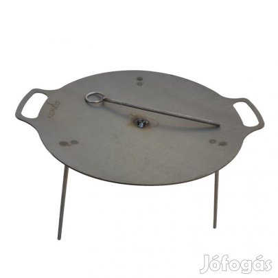 Grilltárcsa kombi sütőtárcsa 45 cm függesztékkel