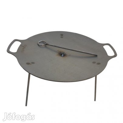 Grilltárcsa kombi sütőtárcsa 45 cm függesztékkel