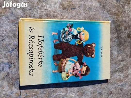 Grimm: Hófehérke és Rózsapiroska című gyermekkönyv