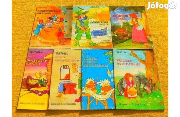 Grimm mesék sorozat - (7 kötet)