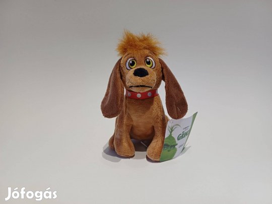 Grinch Max kutya plüss Új Készleten Grincs 18 cm számlával