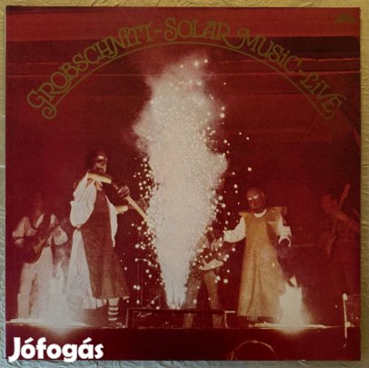 Grobschnitt Solar Music Live német bakelit hanglemez gatefold