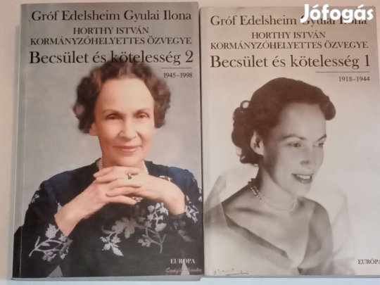 Gróf Edelsheim Gyulai Ilona Becsület és kötelesség 1-2