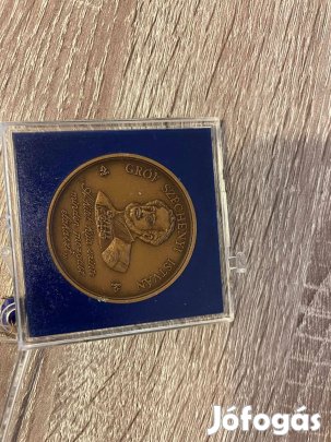 Gróf Széchenyi István bronz emlékérem