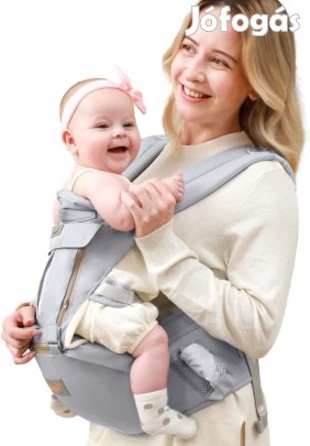 Grownsy újszülött babahordozó csípőtámasszal ,OUTLET termék