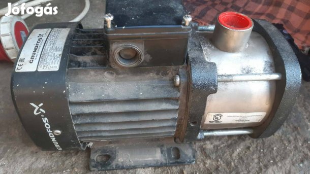 Grundfos CM 1-4 önfelszívó vízszintes többfokozatú nyomásfokozó sziva