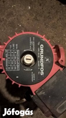 Grundfos UMC 50-30 400v-os használt fűtési keringető