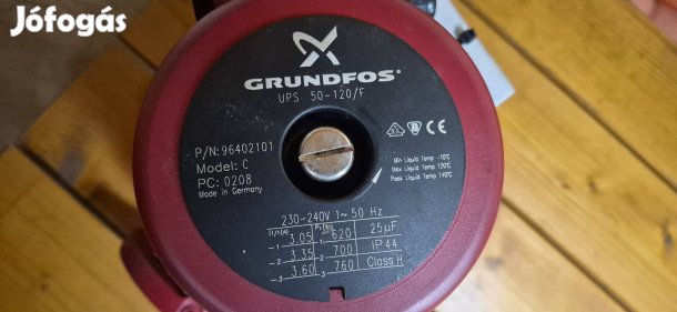 Grundfos UPS 50-120F 230v szervízből 