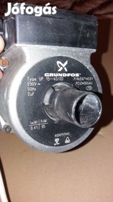 Grundfos UP 15-40/SD keringető szivattyú Saunier Duval kazánból