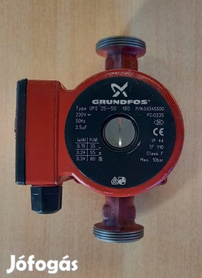 Grundfos Ups 25-50 180 mm Eredeti! Szervizelt!
