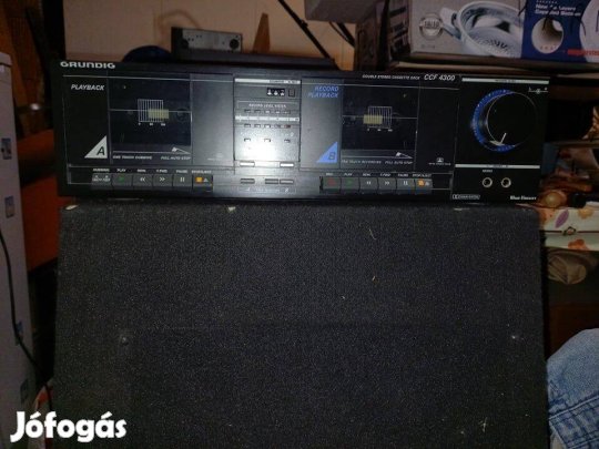 Grundig 2 kazettás Hi-fi deck magnó