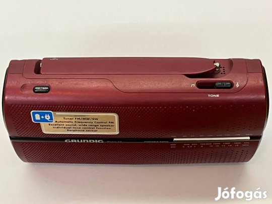 Grundig Music 50 RP 5200 kis rádió kellemes hang egyszerű elem220