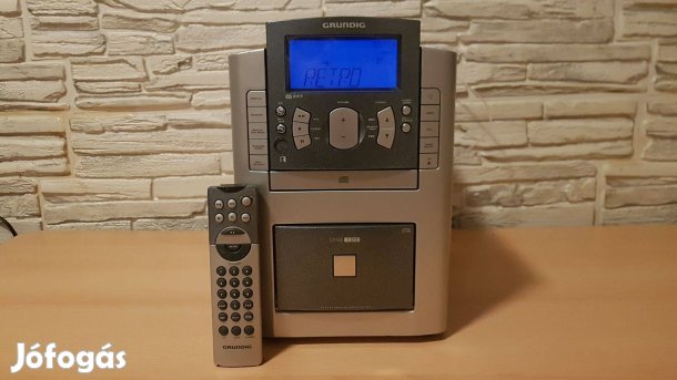 Grundig UMS100 hifi, erősítő, CD lejátszó, rádió, kazettás magnó, AUX