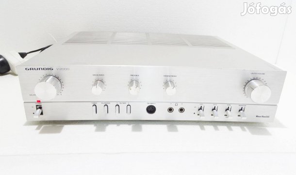 Grundig V 2000 sztereó erősítő ezüst