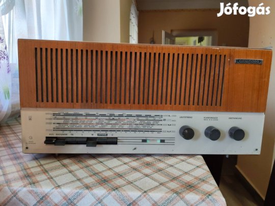 Grundig csöves rádió 